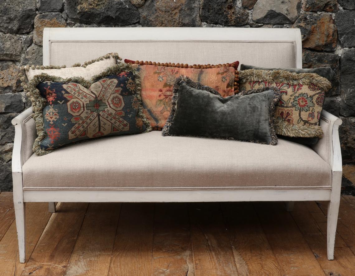 107-26 - Gorgeous Unique Antique Cushions